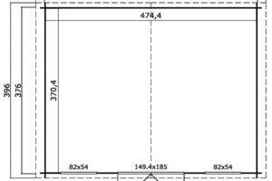 Dārza māja Washington plans